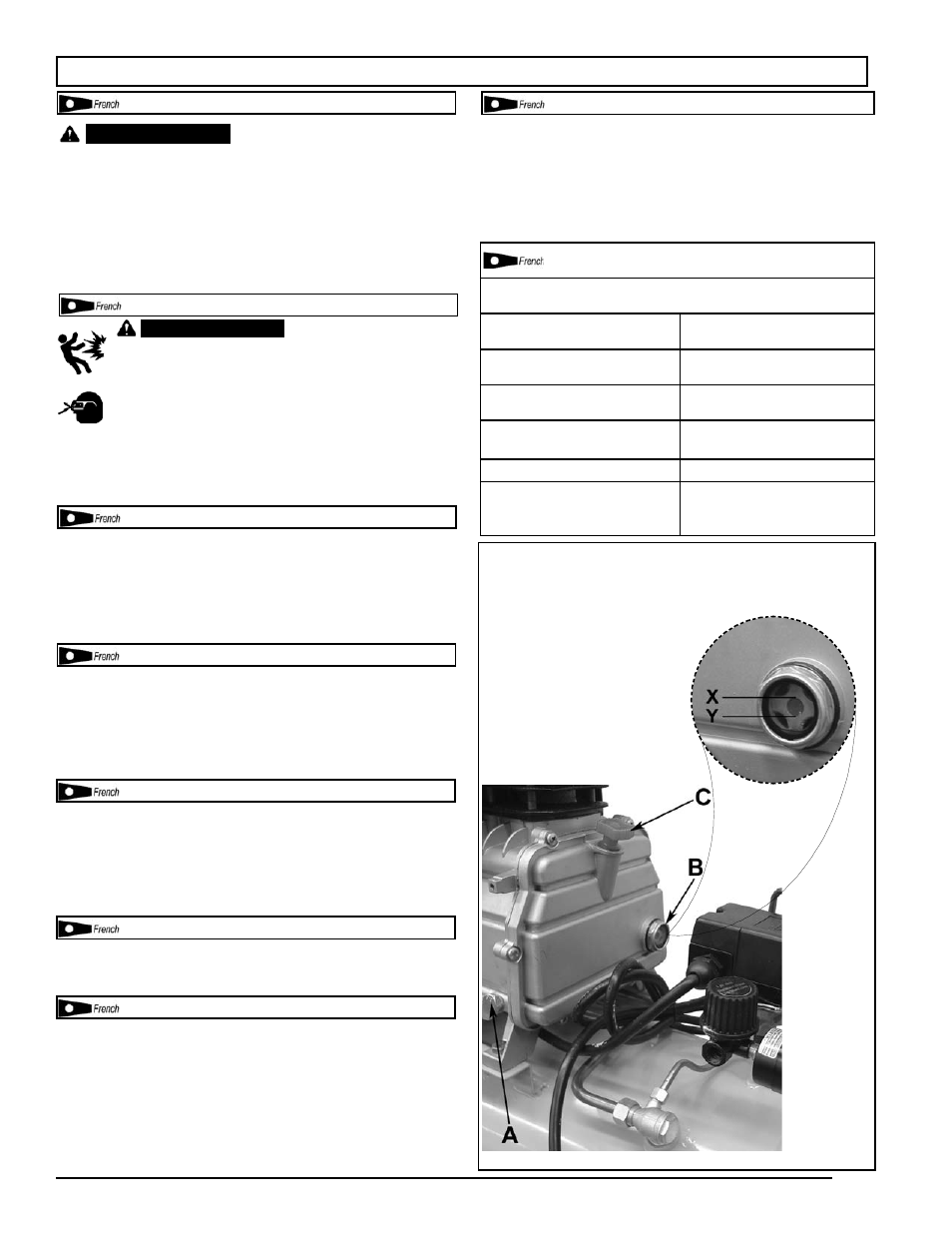 Entretien, Intervalos de servico | Powermate VPP0301104 User Manual | Page 15 / 24