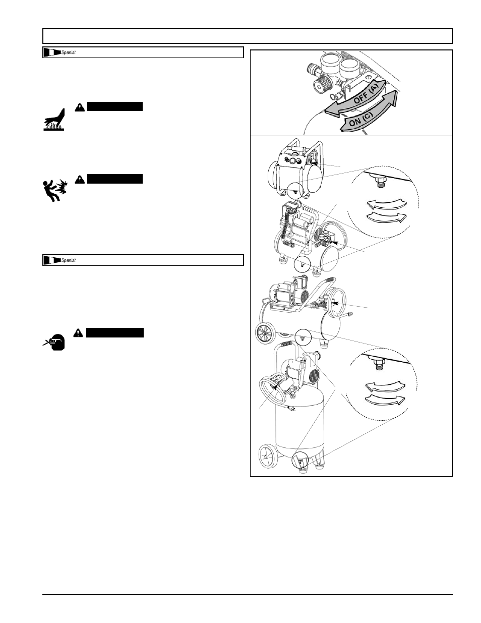 Instrucciones operativas | Powermate VPP1080318 User Manual | Page 12 / 24