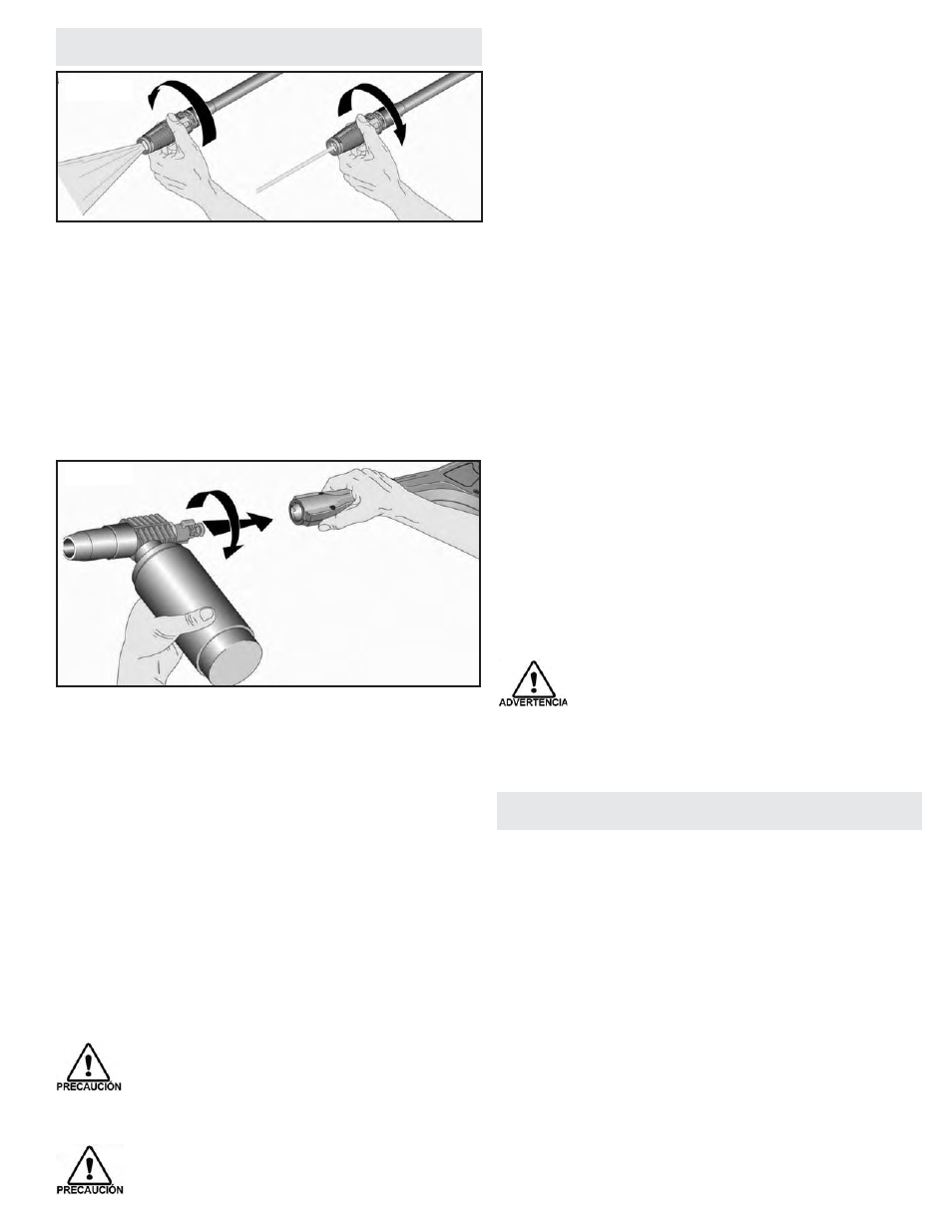 0 instrucciones de uso, 0 mantenimiento | Powermate PW0501500.NOM User Manual | Page 32 / 36