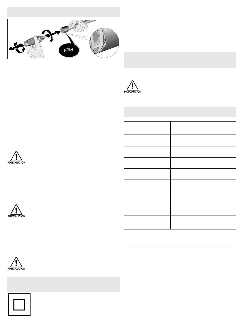 0 mantenimiento | Powermate PW0501500.NOM User Manual | Page 33 / 36