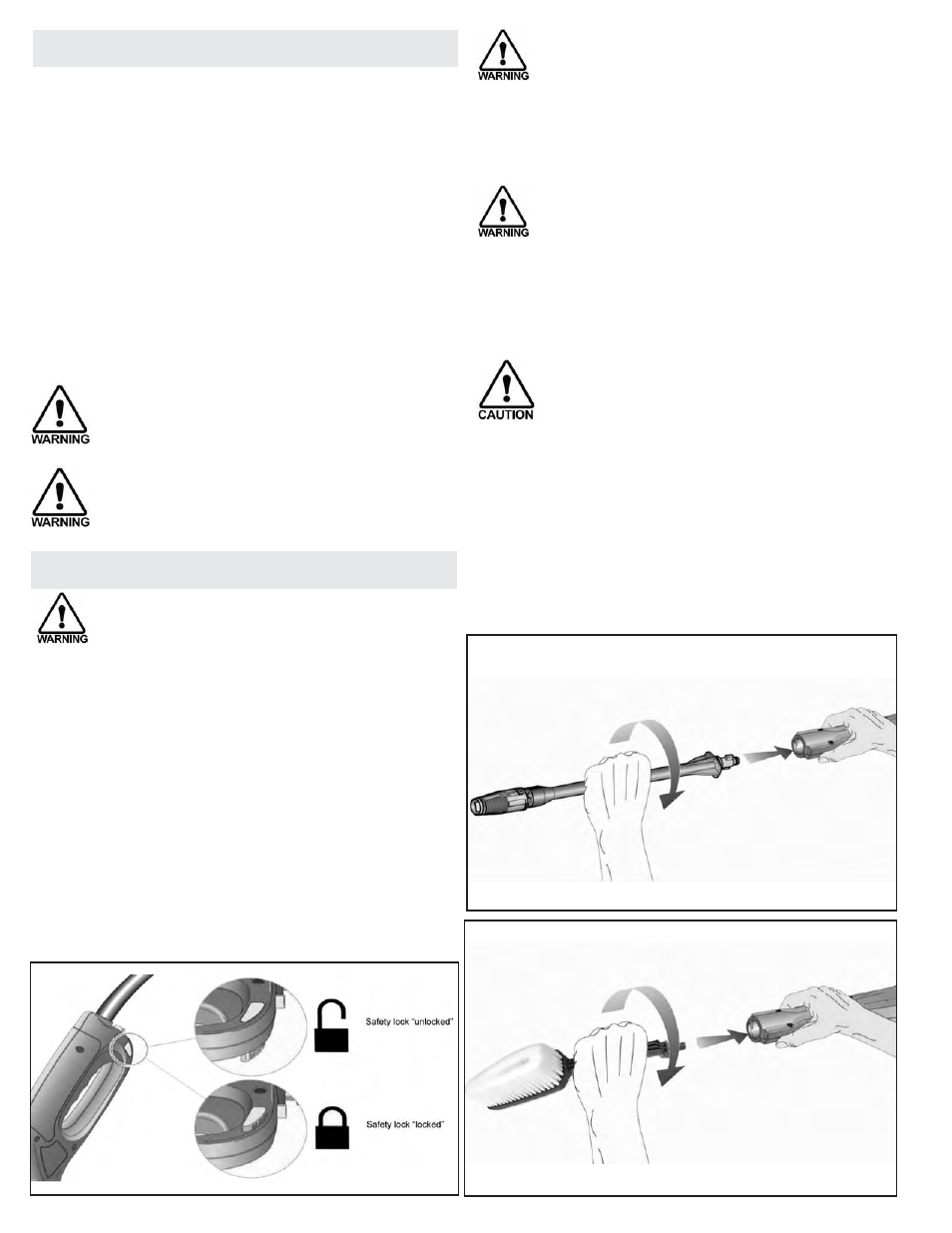 0 operating connections 4.0 operating instructions | Powermate PW0501500.NOM User Manual | Page 9 / 36
