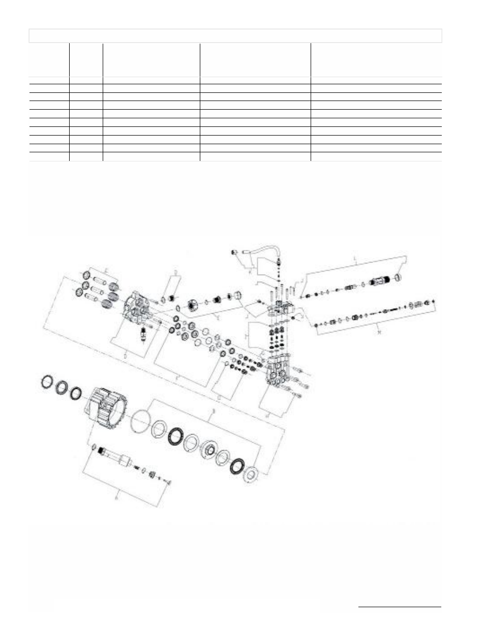 Pump kits / pompe jeus / bombee juegos | Powermate PW0872400.01 User Manual | Page 40 / 44