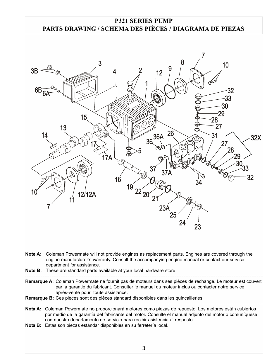 Powermate PW0923500 User Manual | Page 3 / 12