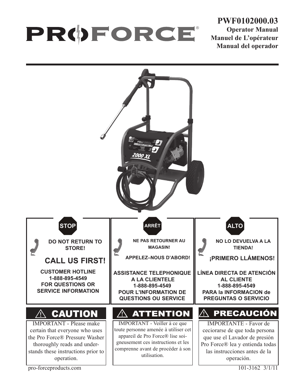 Powermate PWF0102000.03 User Manual | 32 pages