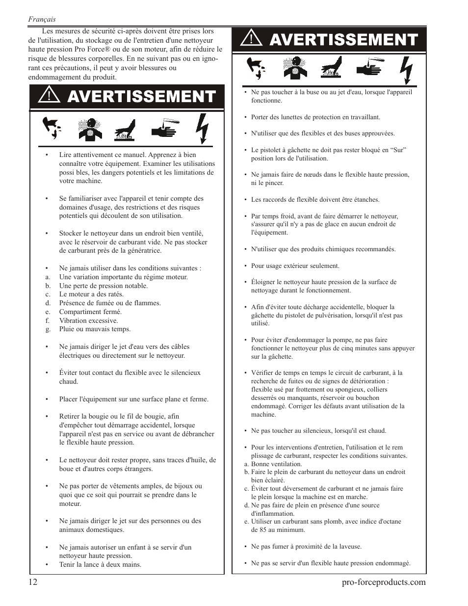 Powermate PWF0102000.03 User Manual | Page 12 / 32