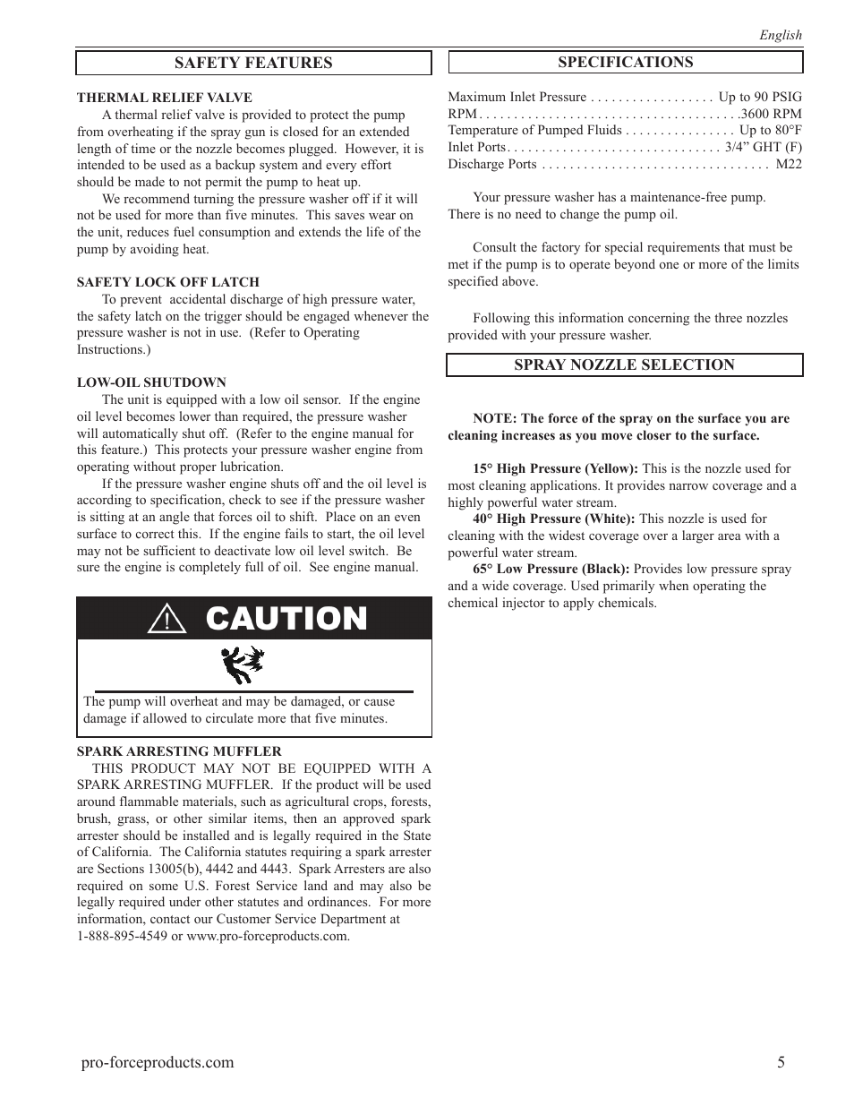 Powermate PWF0102000.03 User Manual | Page 5 / 32