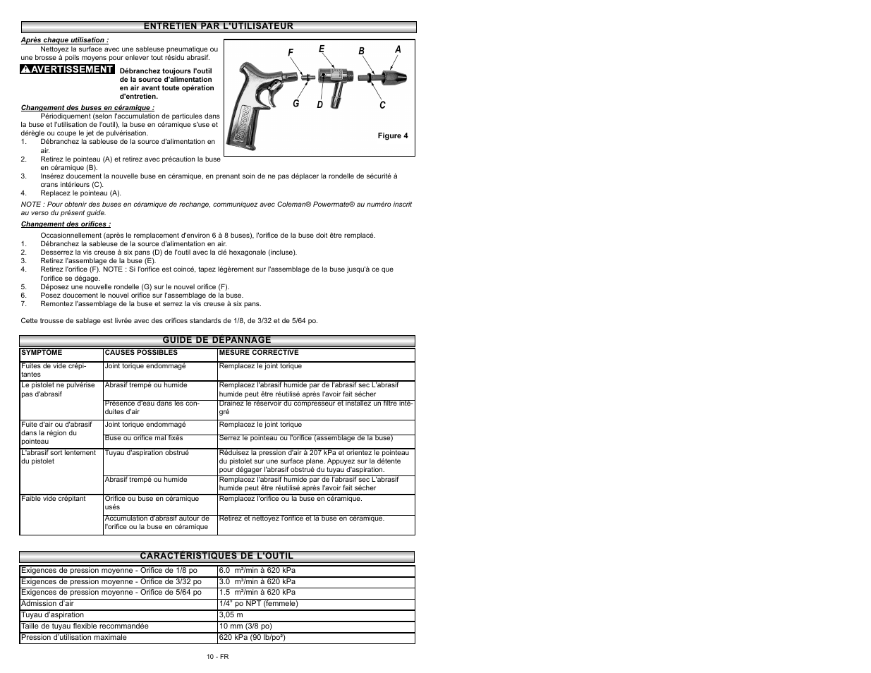 Powermate 009-0002CT User Manual | Page 10 / 16