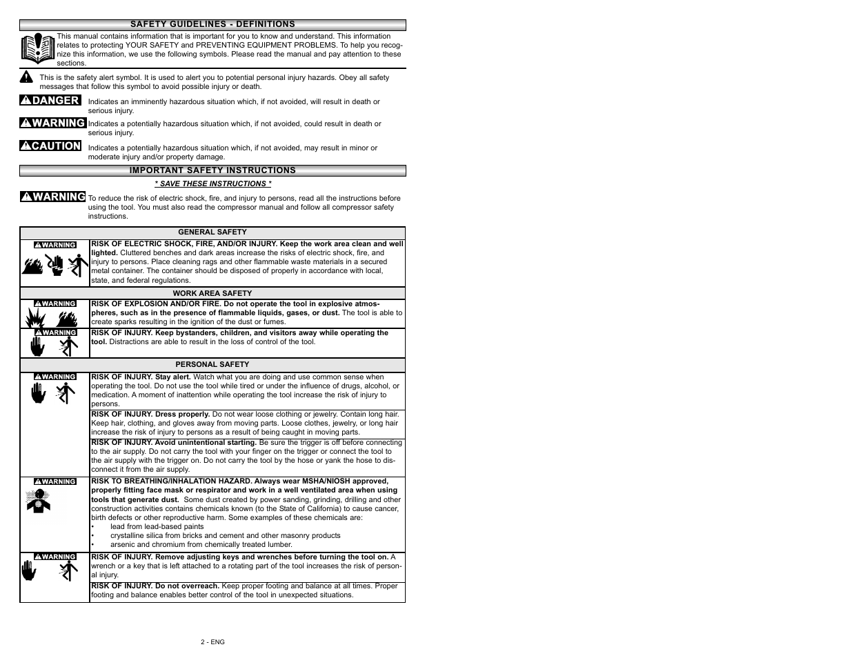 Powermate 009-0002CT User Manual | Page 2 / 16