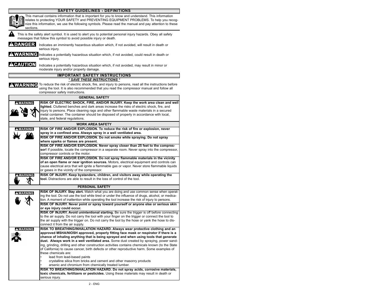 Powermate 010-0013CT User Manual | Page 2 / 20