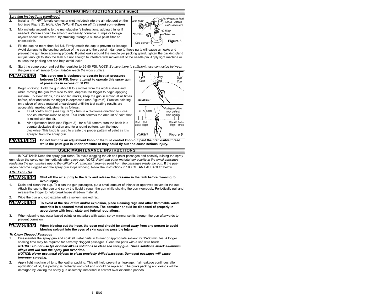 Powermate 010-0013CT User Manual | Page 5 / 20