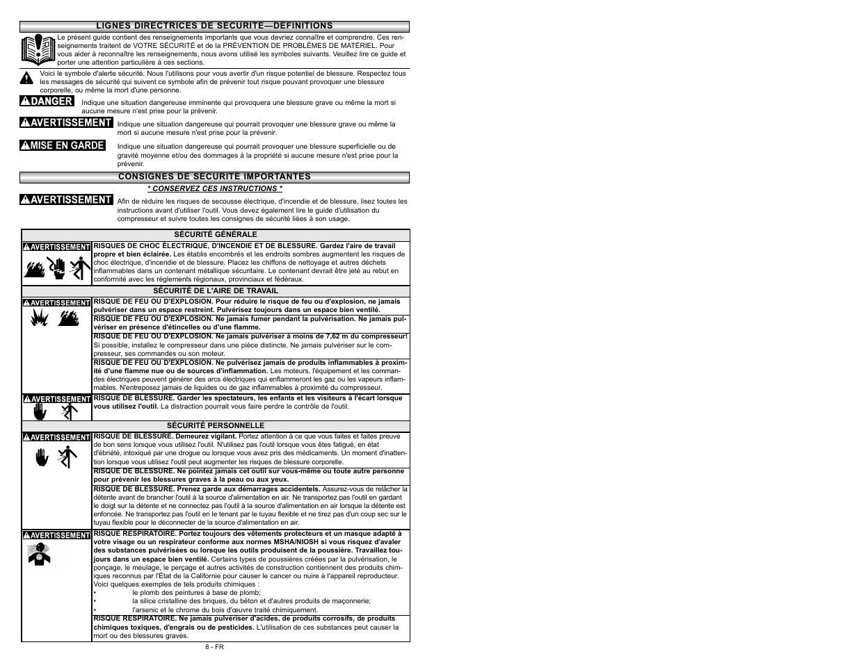 Powermate 010-0013CT User Manual | Page 8 / 20