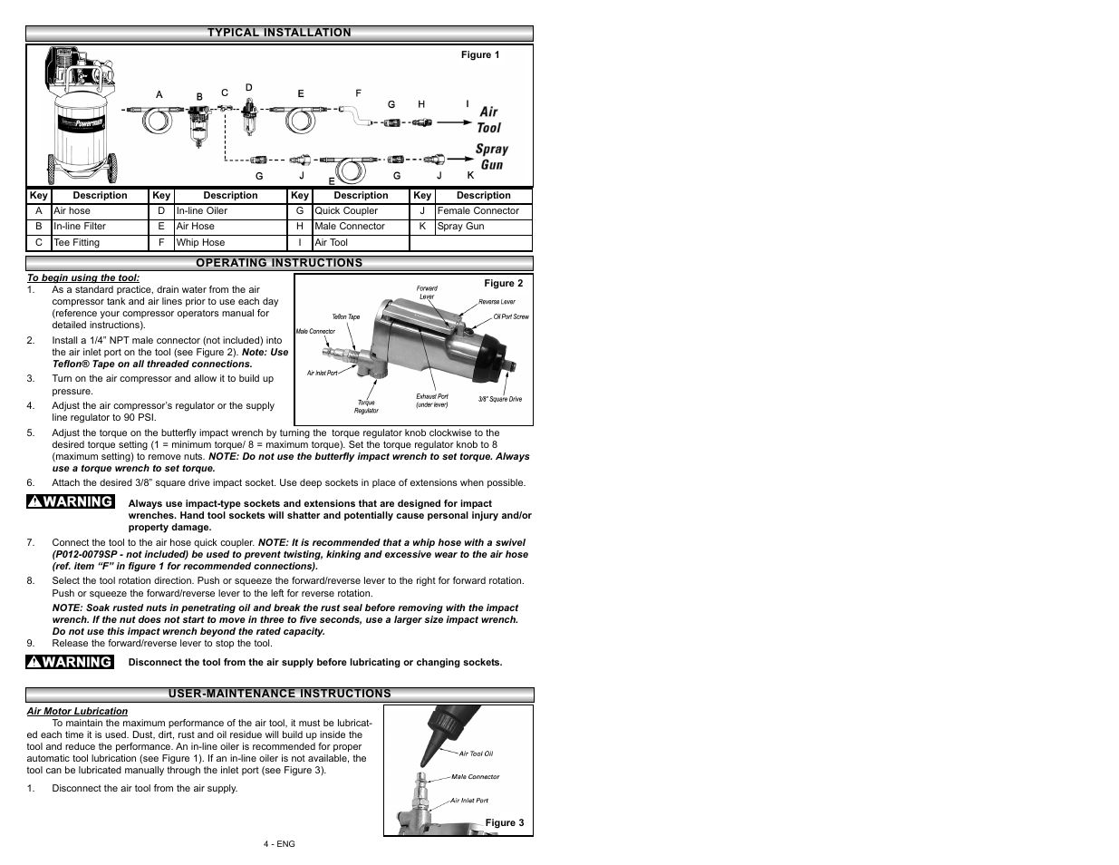 Powermate 024-0108CT User Manual | Page 4 / 16