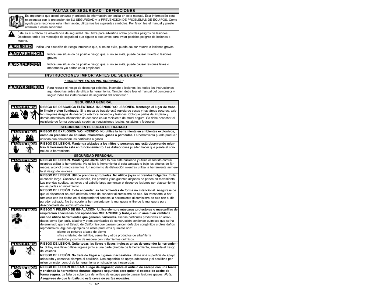 Powermate 024-0125SP User Manual | Page 28 / 32