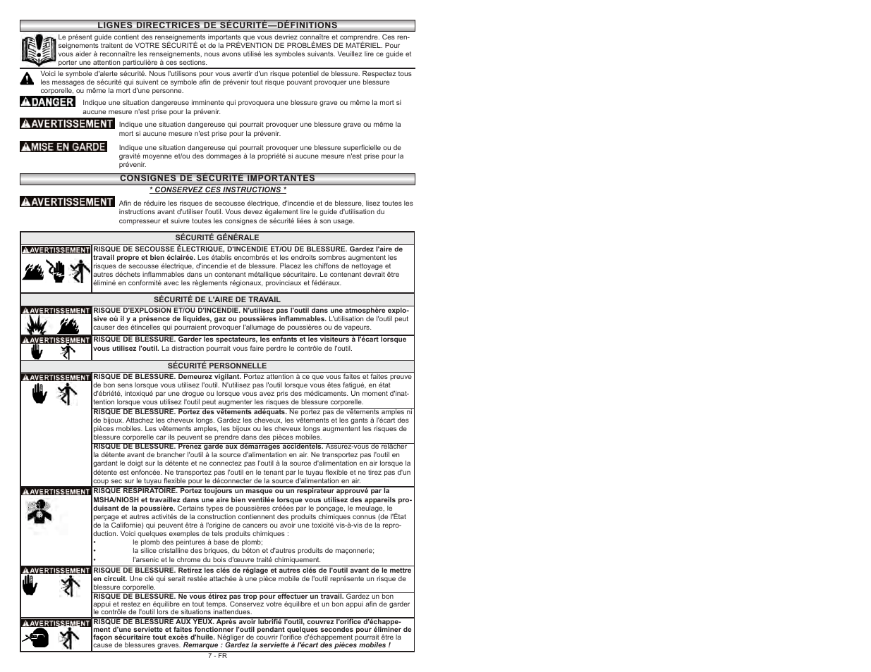 Powermate 024-0125SP User Manual | Page 7 / 32