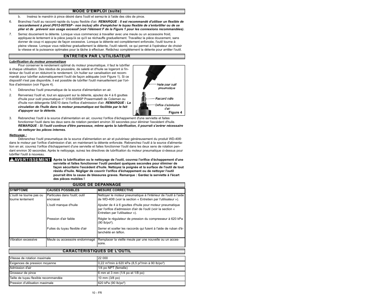 Powermate 024-0155CT User Manual | Page 58 / 64