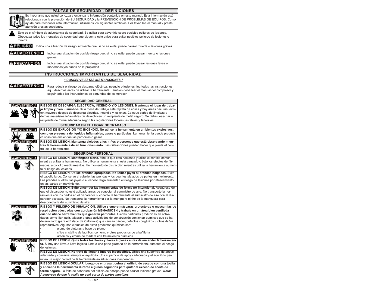 Powermate 024-0174CT User Manual | Page 28 / 32