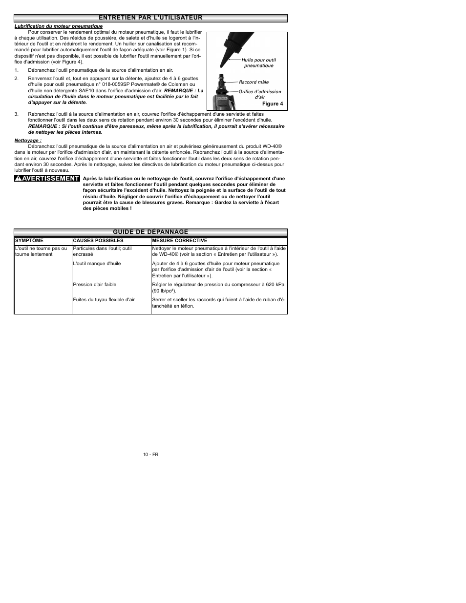 Powermate P024-0098SP User Manual | Page 10 / 16