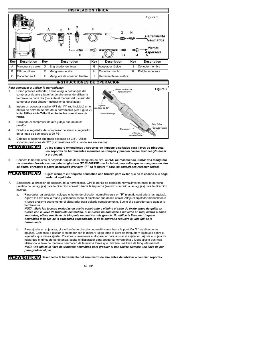 Powermate P024-0098SP User Manual | Page 14 / 16