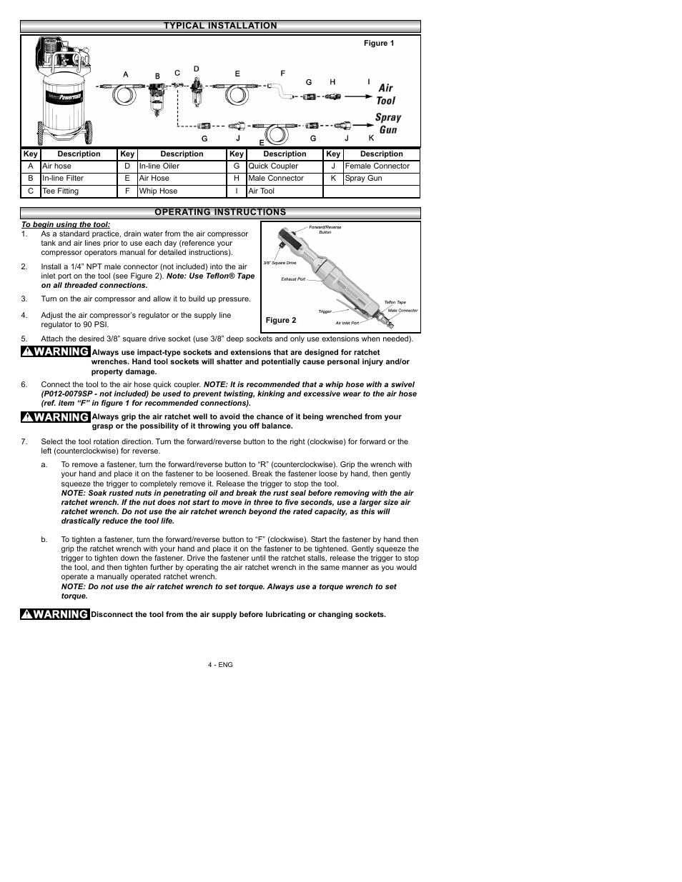 Powermate P024-0098SP User Manual | Page 4 / 16