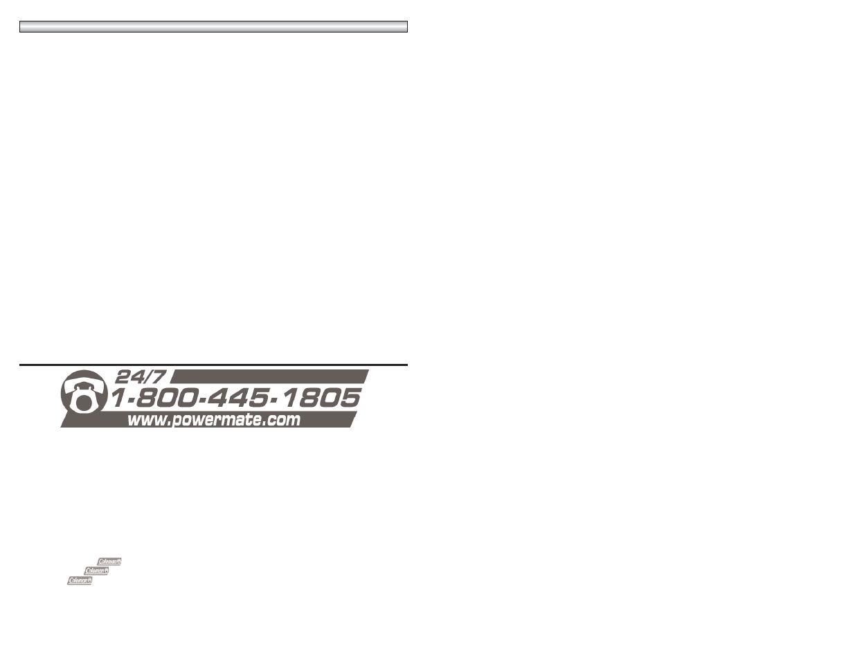 Powermate P024-0099SP User Manual | Page 6 / 16