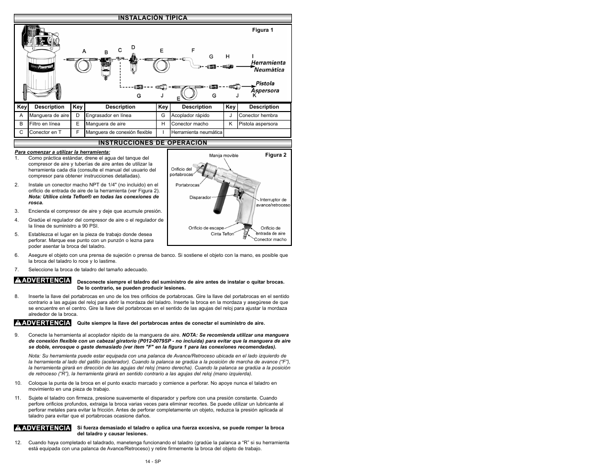 Powermate P024-0104SP User Manual | Page 14 / 16