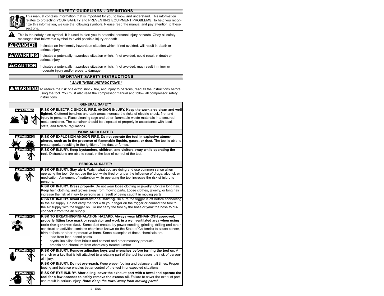 Powermate P024-0104SP User Manual | Page 2 / 16