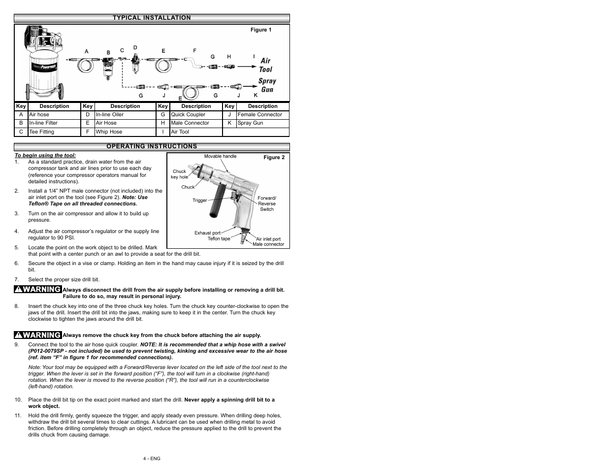 Powermate P024-0104SP User Manual | Page 4 / 16