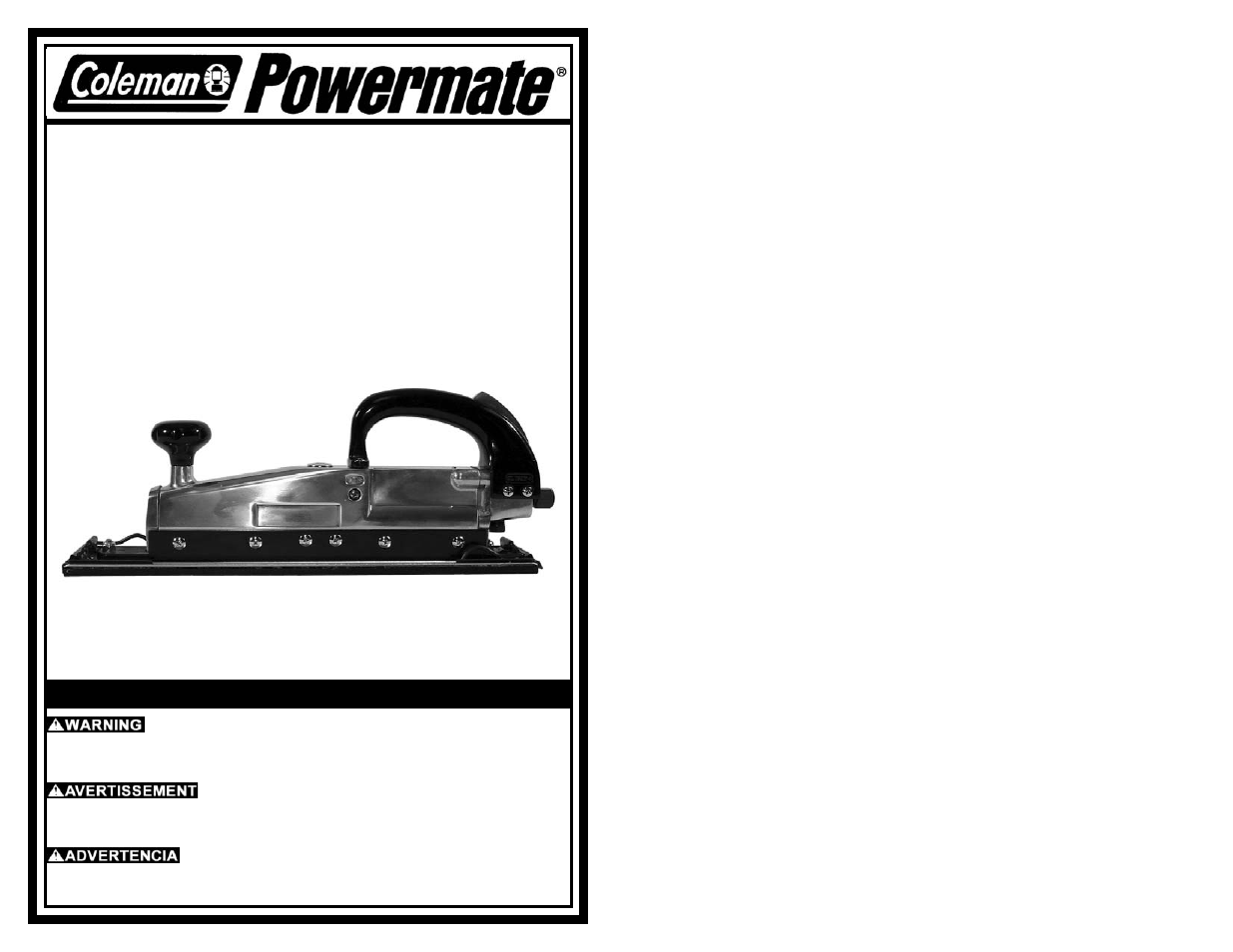 Powermate P024-0110SP User Manual | 16 pages