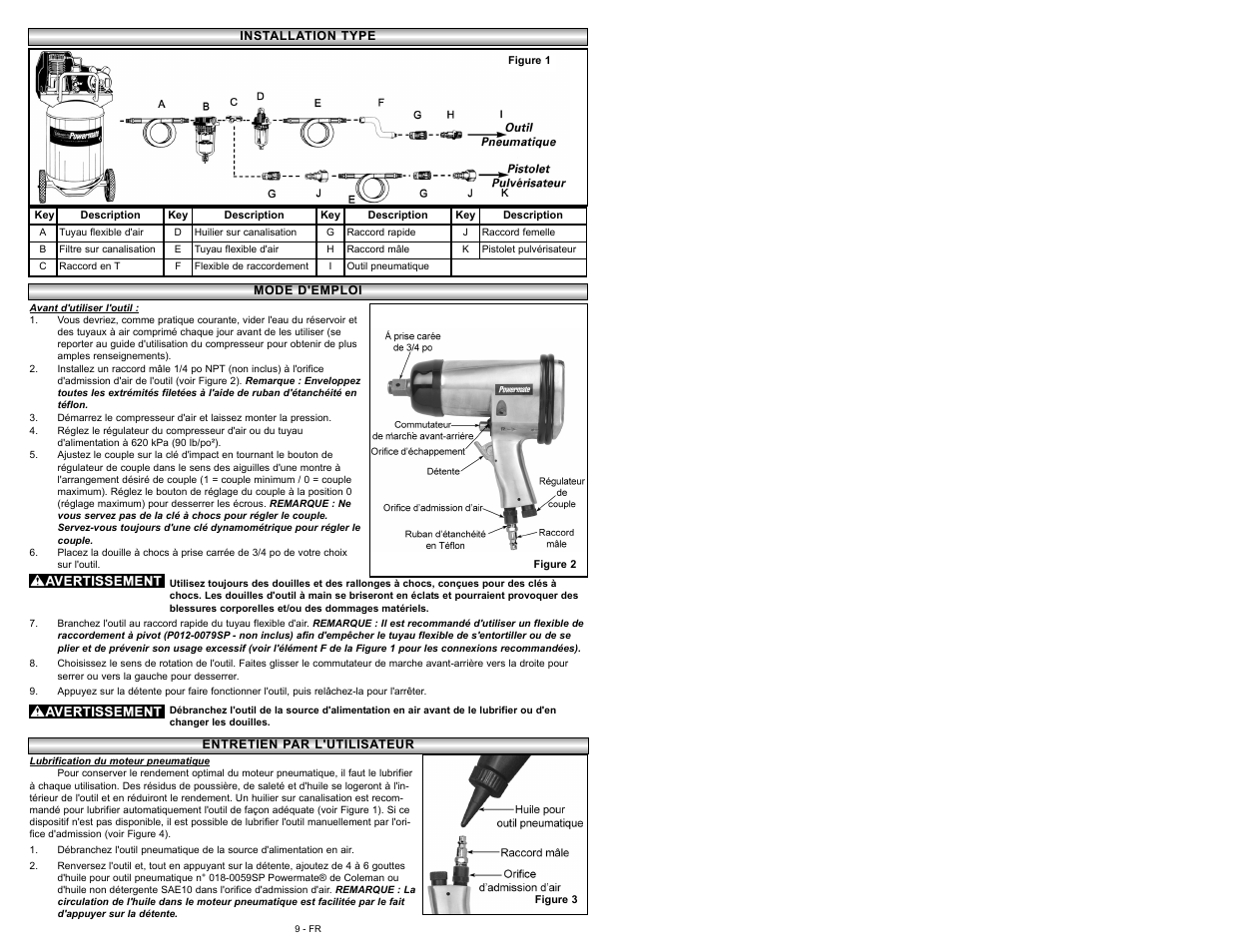 Powermate P024-0111SP User Manual | Page 9 / 16