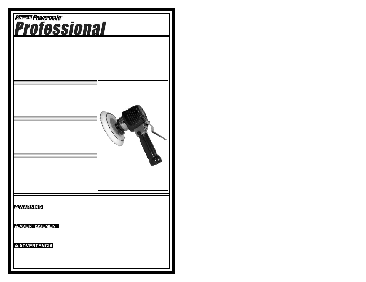 Powermate P024-0112SP User Manual | 16 pages