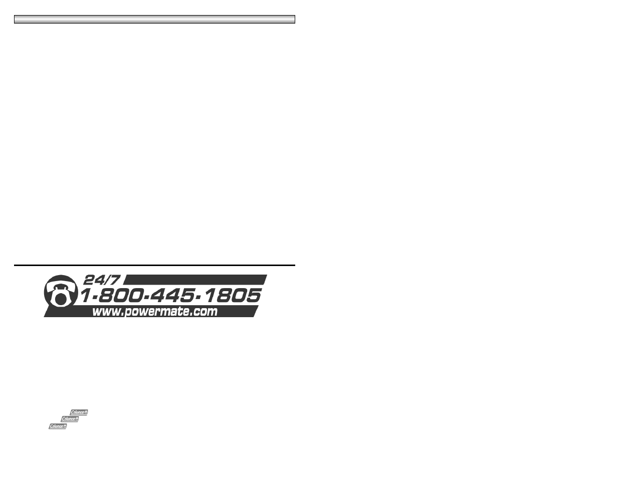 Powermate P024-0112SP User Manual | Page 6 / 16