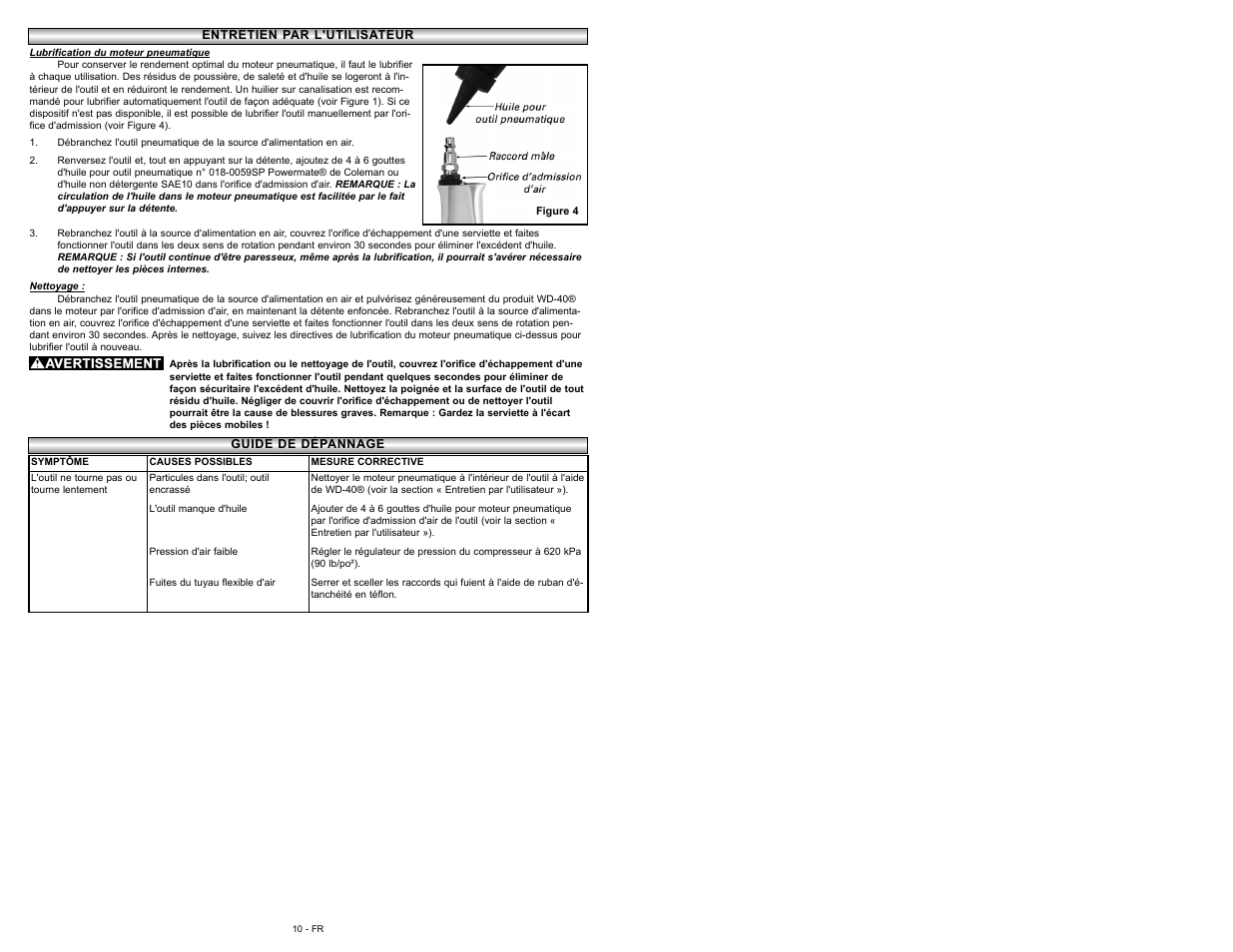 Powermate P024-0114SP User Manual | Page 10 / 16