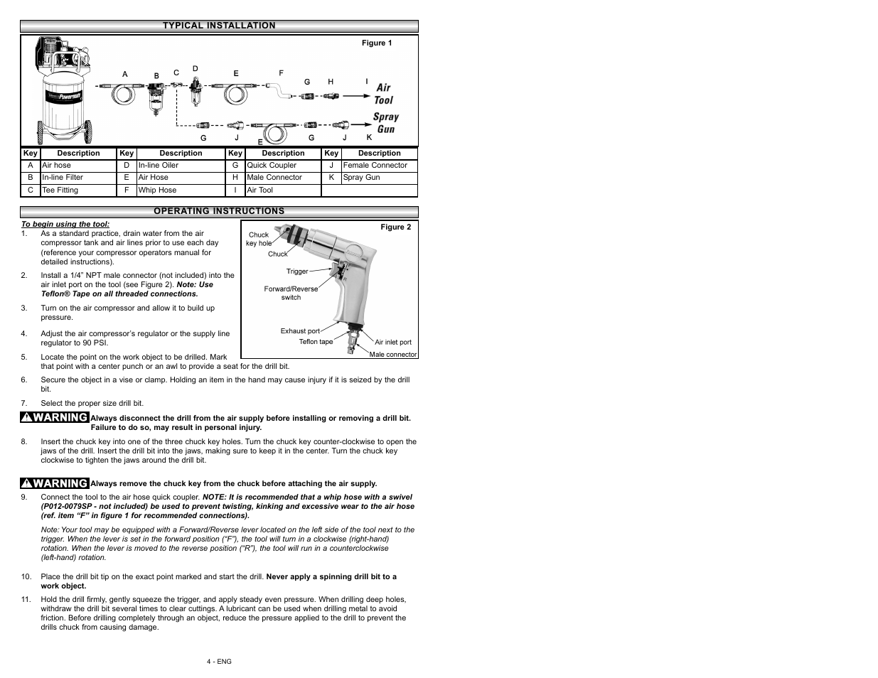 Powermate P024-0114SP User Manual | Page 4 / 16