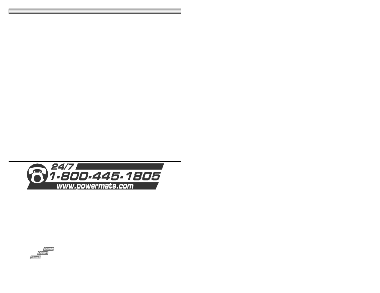 Powermate P024-0140SP User Manual | Page 16 / 16