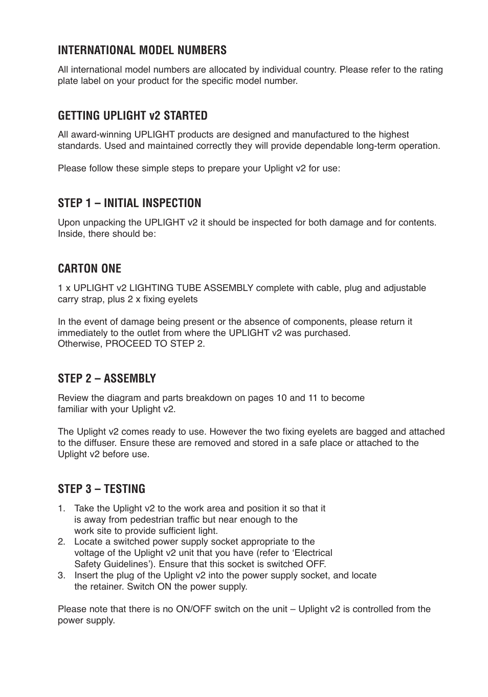 Probuilt Professional Lighting Uplight v2 User Manual | Page 5 / 12