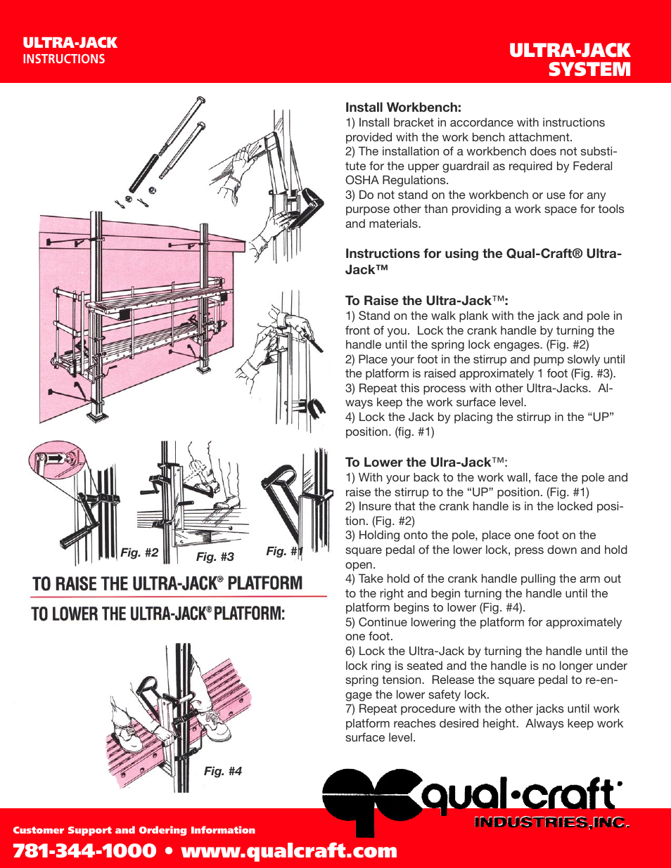 Ultra-jack system | Qualcraft ULTRA-Jack User Manual | Page 5 / 6