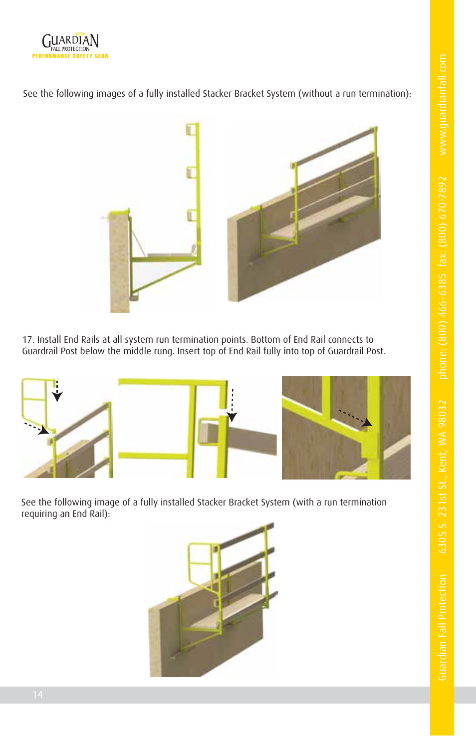 Qualcraft Stacker Bracket Frame User Manual | Page 16 / 20