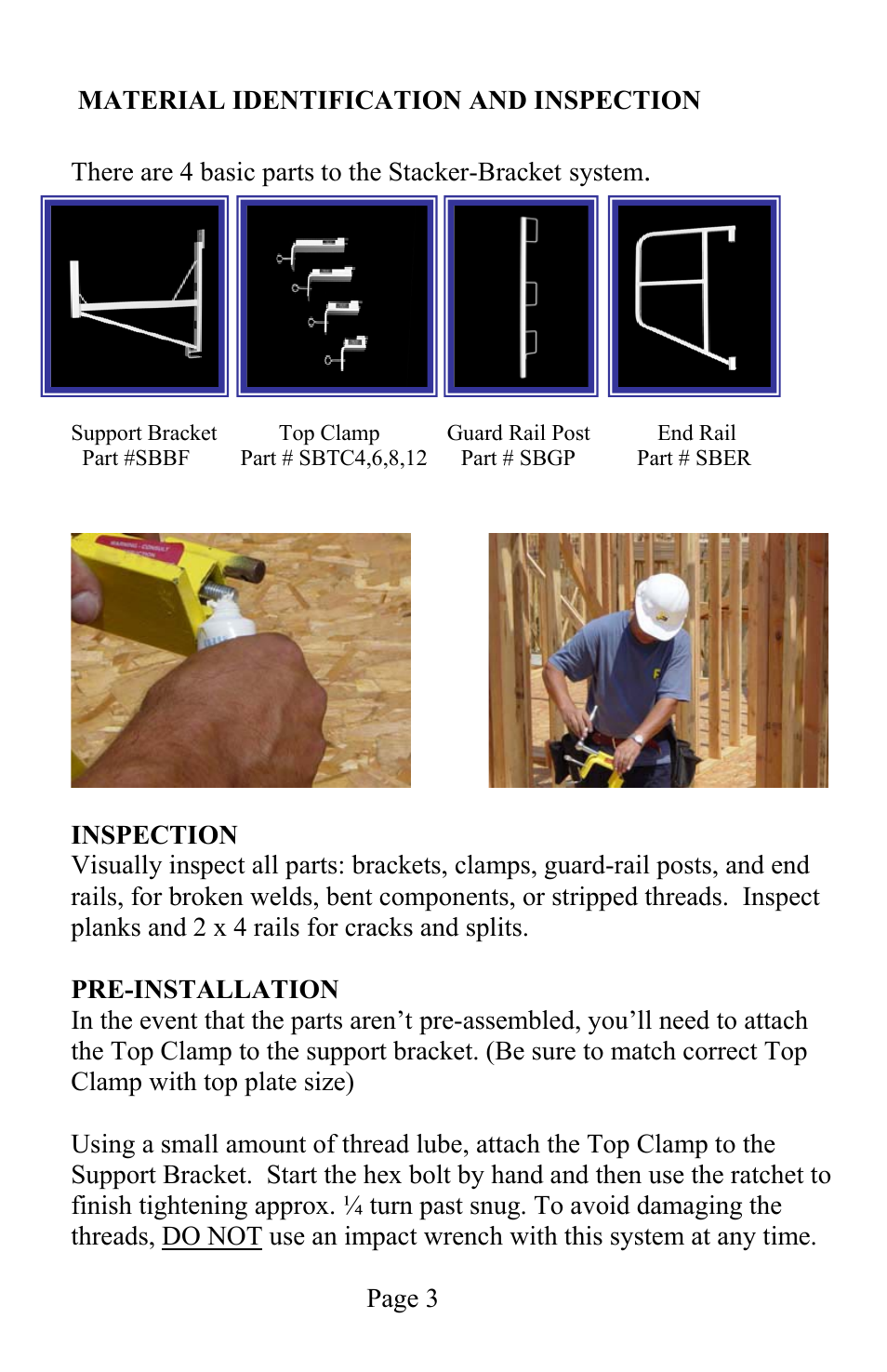 Qualcraft End Rail User Manual | Page 4 / 14