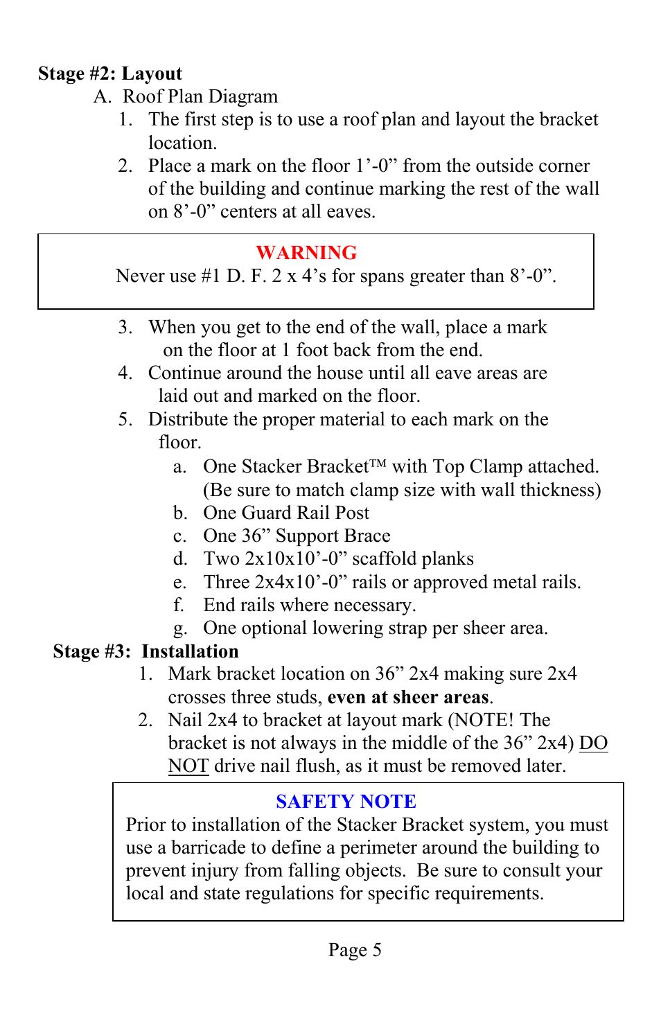 Qualcraft End Rail User Manual | Page 6 / 14