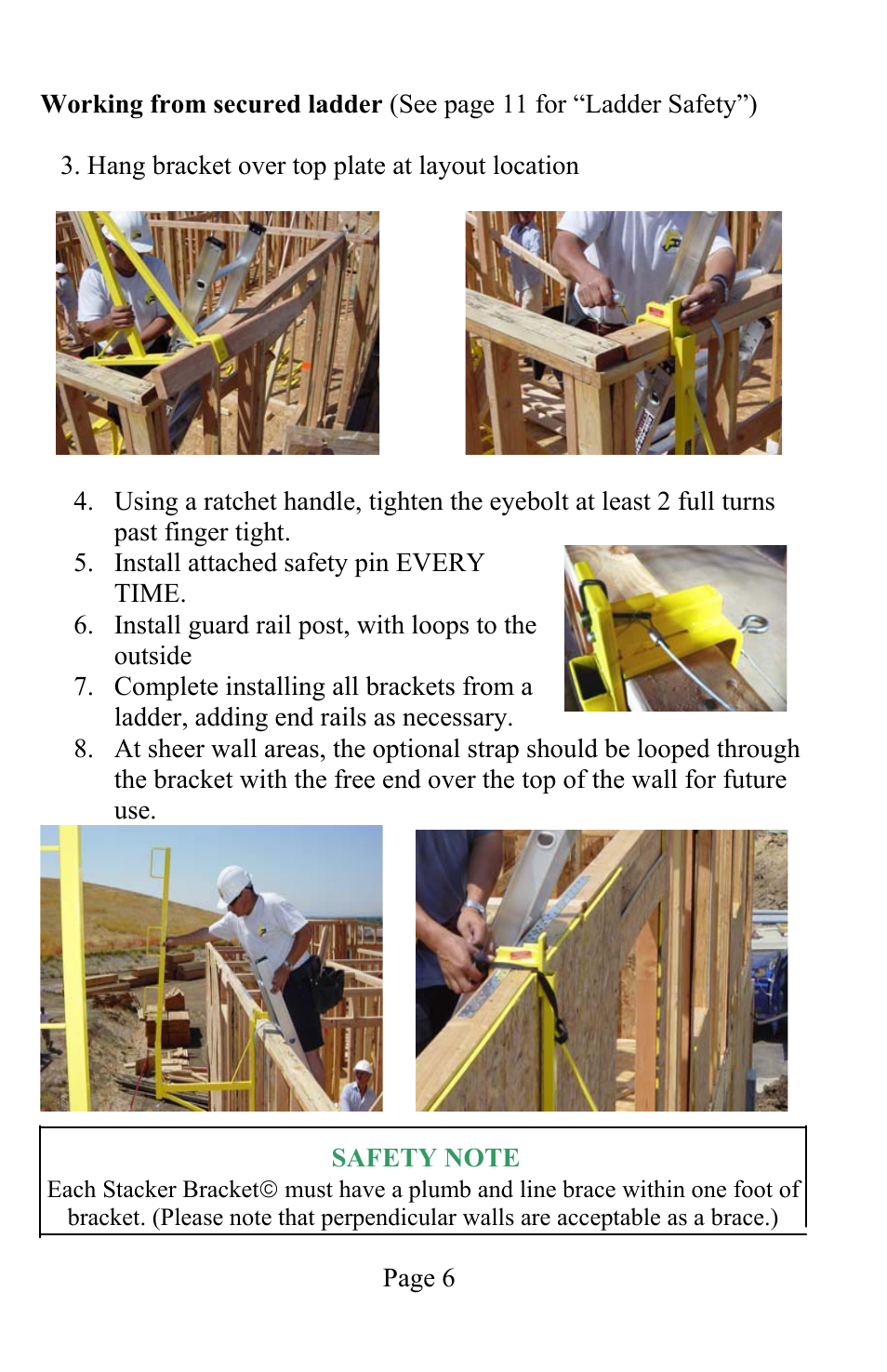 Qualcraft End Rail User Manual | Page 7 / 14