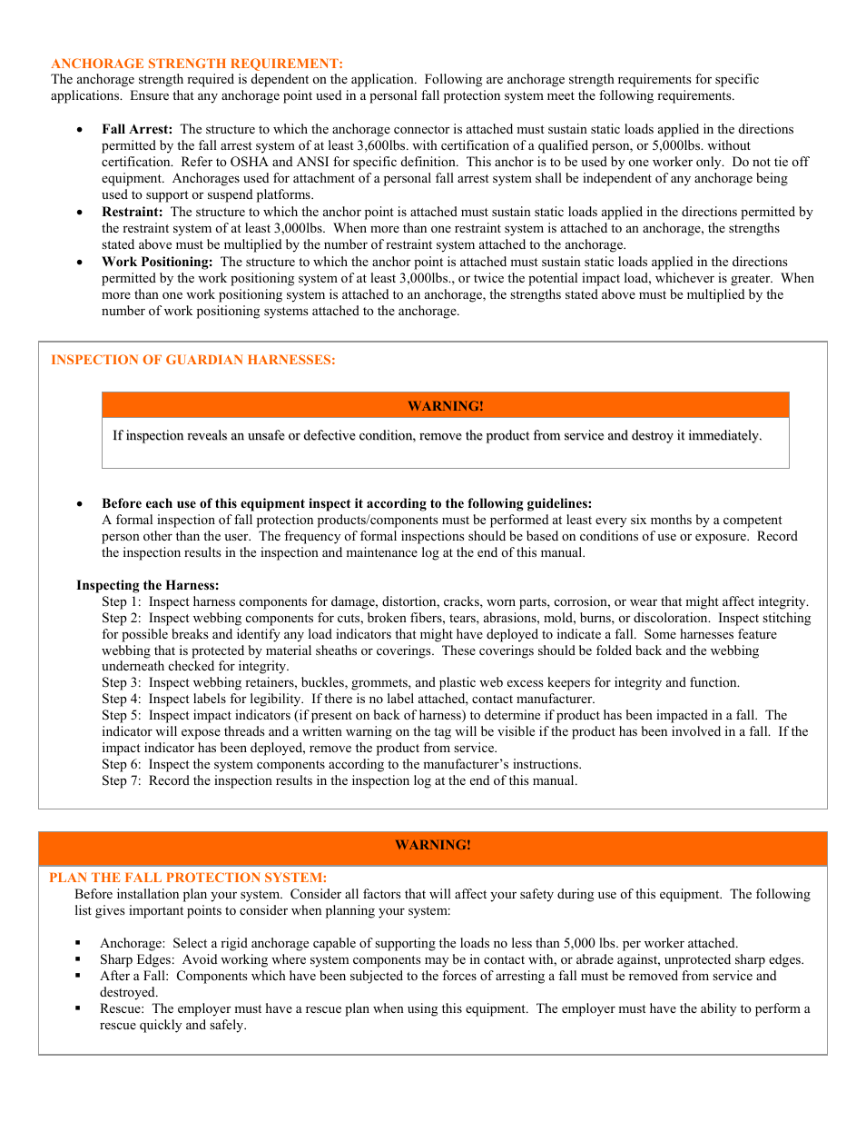 Qualcraft Velocity Harness User Manual | Page 4 / 8