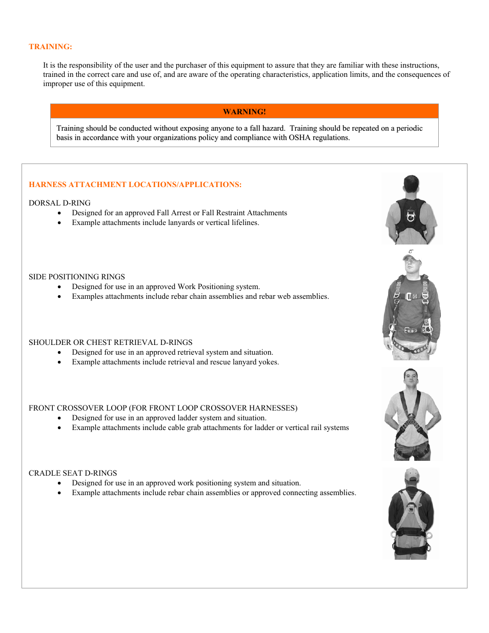 Qualcraft Velocity Harness User Manual | Page 7 / 8