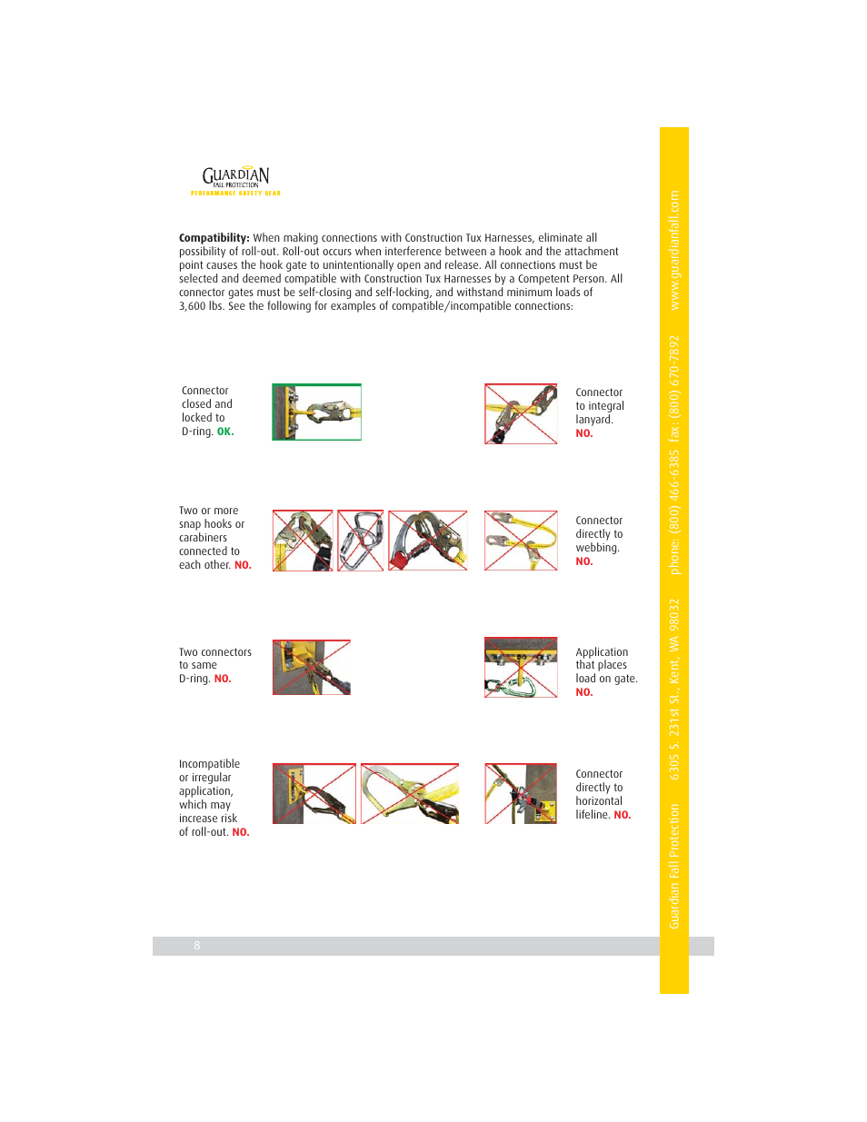 Qualcraft Surveyor's Construction Tux User Manual | Page 10 / 16