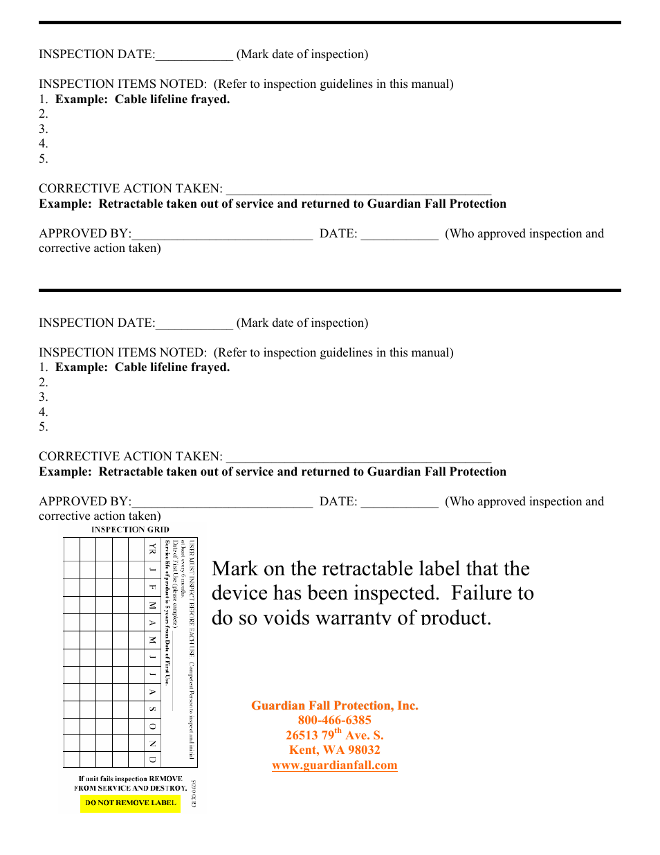 Qualcraft Edge Series SRL User Manual | Page 13 / 13