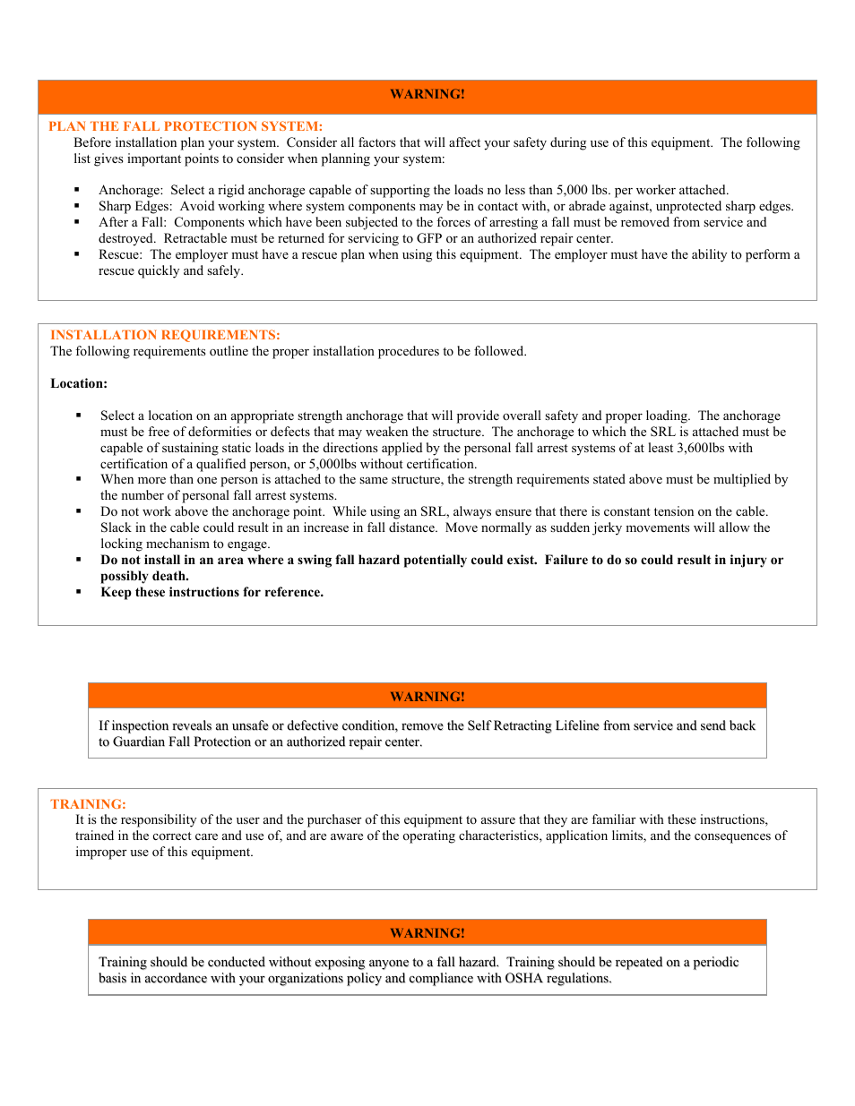 Qualcraft Edge Series SRL User Manual | Page 6 / 13