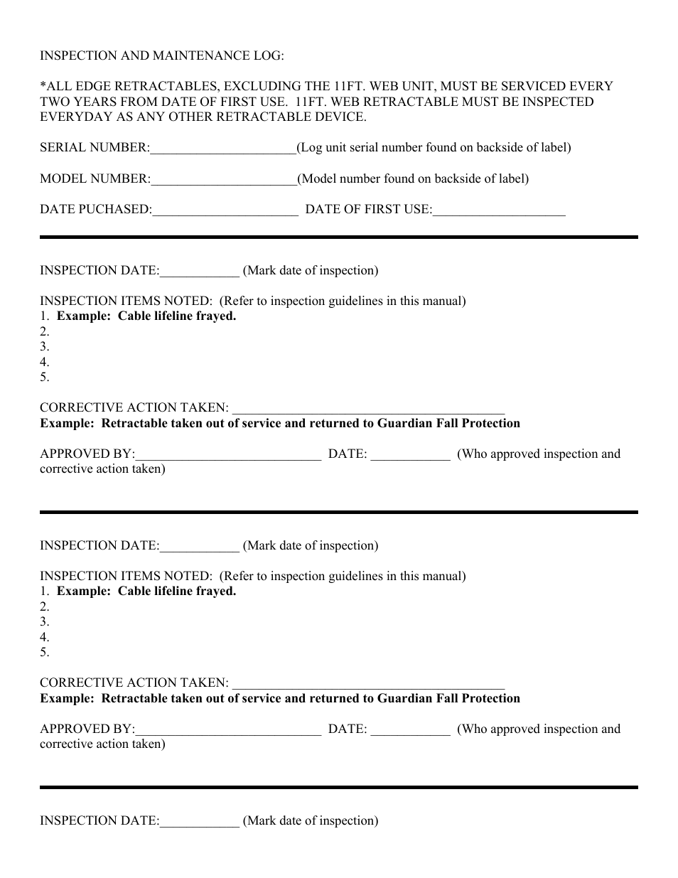 Qualcraft Heavy Duty Edge Series SRL User Manual | Page 9 / 13