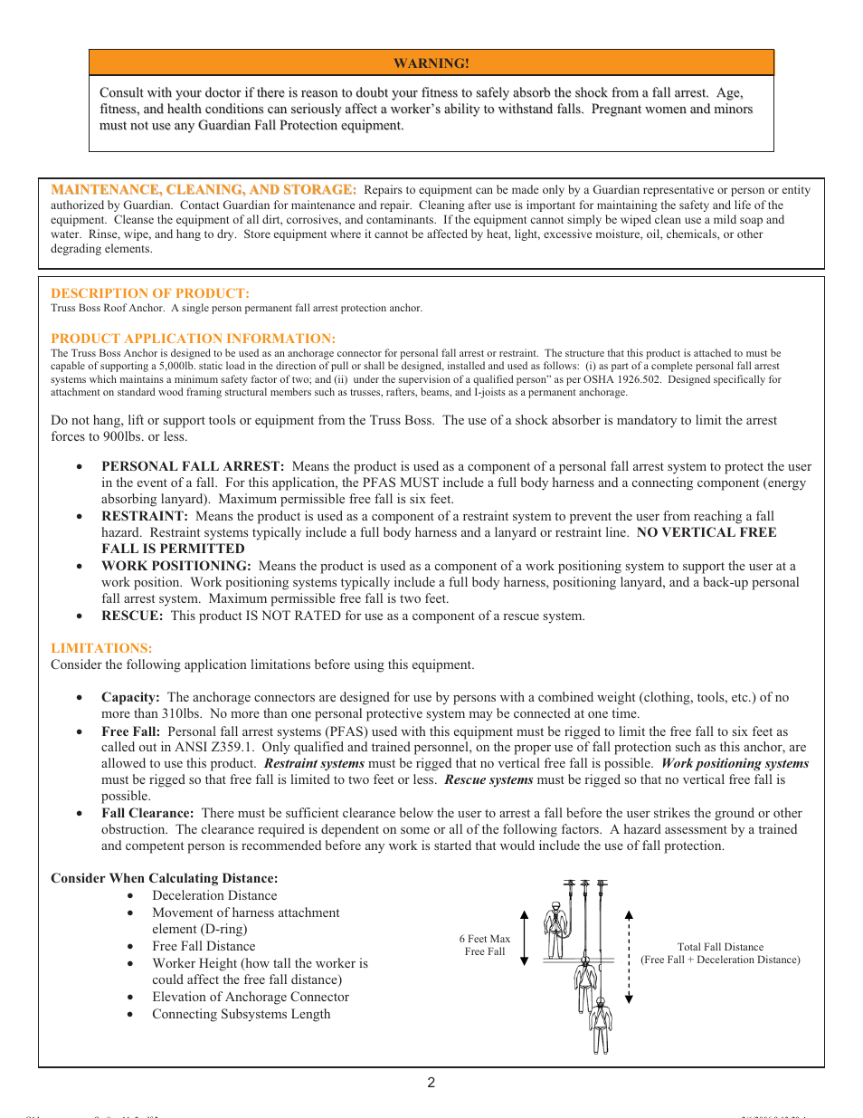 Qualcraft Truss Boss Anchor User Manual | Page 2 / 8