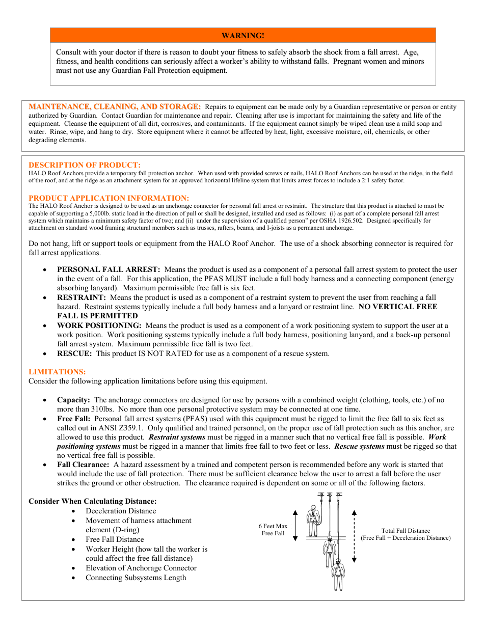 Qualcraft Halo Anchor User Manual | Page 2 / 6