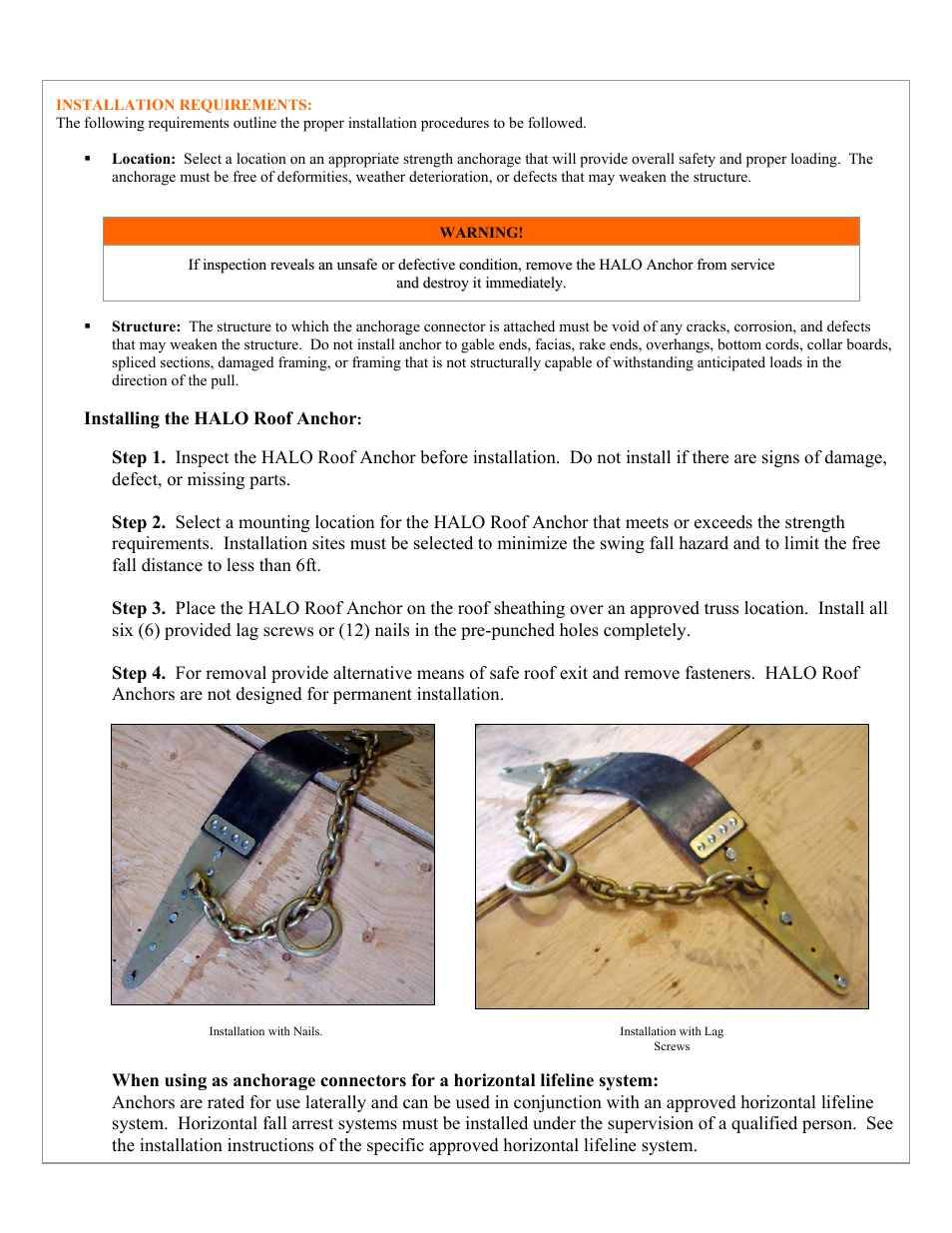 Qualcraft Halo Anchor User Manual | Page 5 / 6