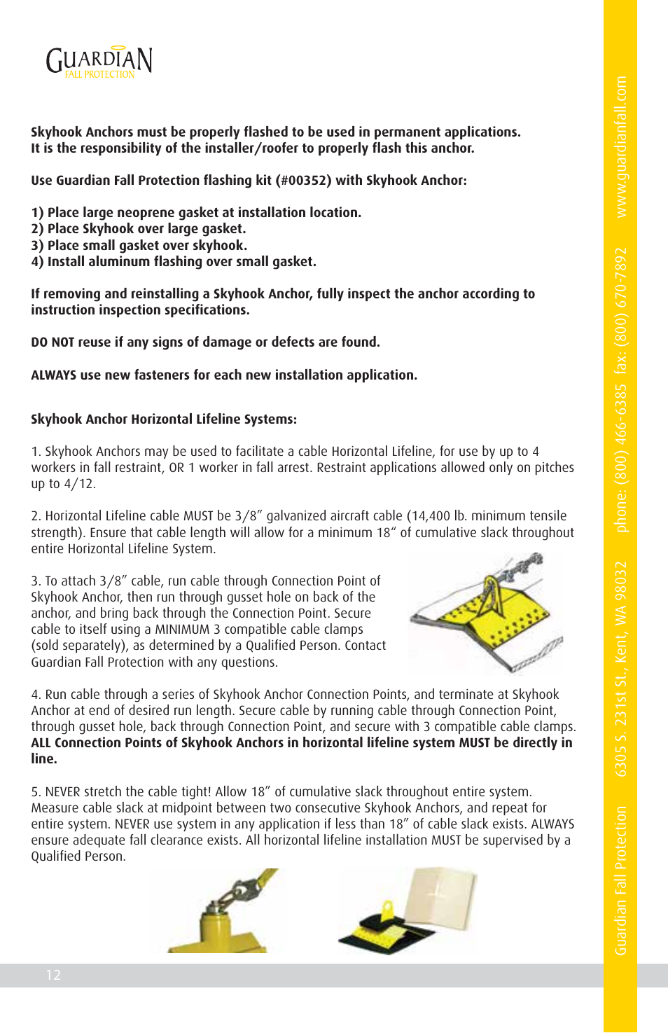 Qualcraft Skyhook User Manual | Page 14 / 16